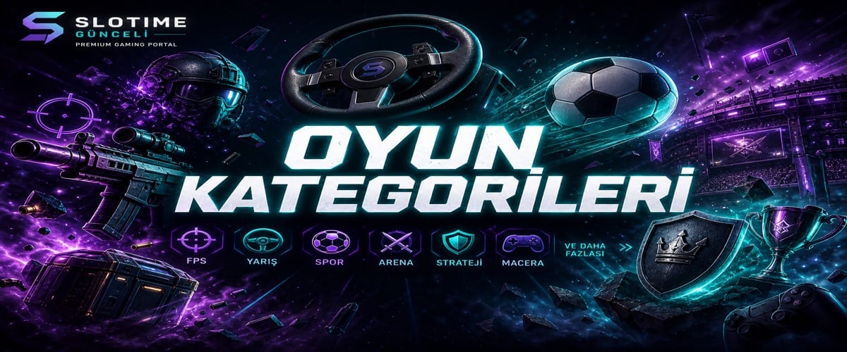 Slotime Oyun Kategorileri